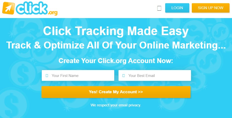Click.org Easy Tracking